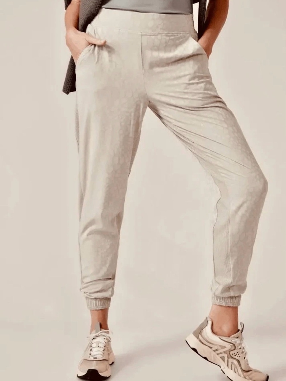 Athleta Brooklyn Lined Textured Jogger